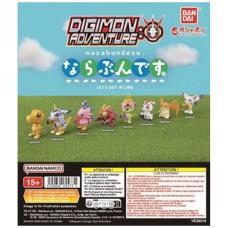 Surtido bandai gashapon digimon let"s get