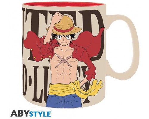 Taza abystyle one piece luffy &
