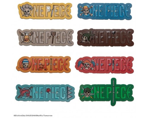Set 8 imanes cinereplicas one piece