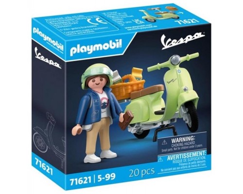 Playmobil vespa 150 sprint veloce verde
