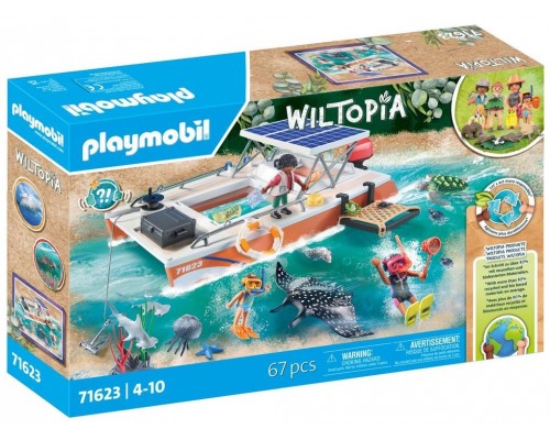 Playmobil plataforma análisis del arrecife