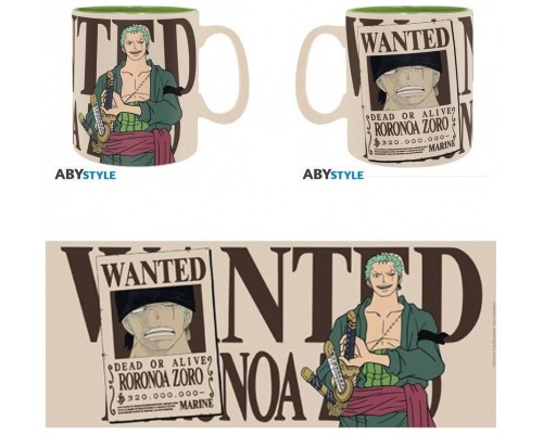 Taza abystyle one piece zoro &