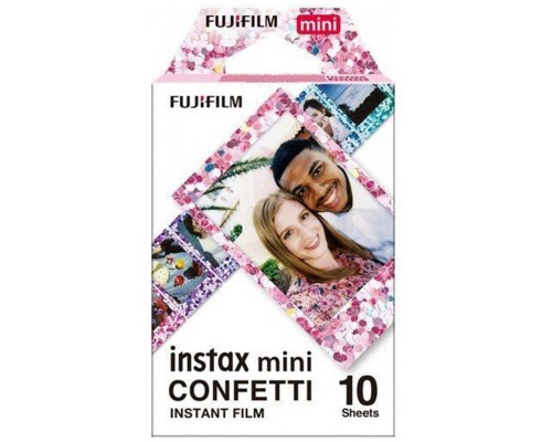 Pelicula fujifilm instax mini confetti