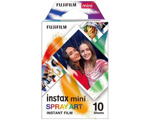 Pelicula fujifilm instax mini spray art