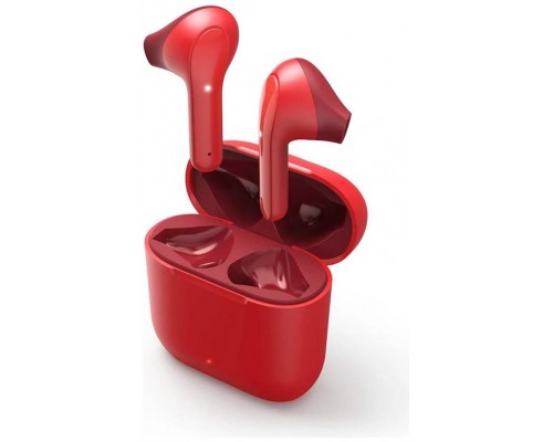 Auriculares hama freedom light bluetooth rojo