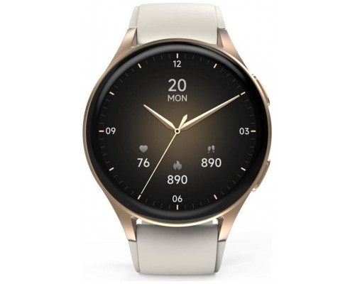 Smartwatch hama 8900 1.32 pulgadas beige