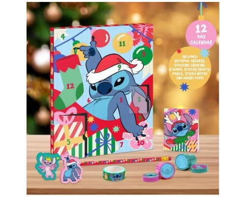 Calendario adviento paladone disney stitch 12