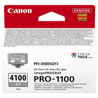 Cartucho canon pfi - 4100gy gris