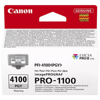Cartucho canon pfi - 4100pgy gris
