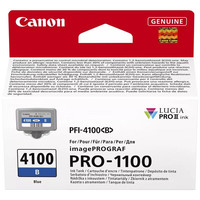 Cartucho canon pfi - 4100b azul