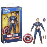 Figura hasbro marvel legends series capitán