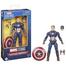 Figura hasbro marvel legends series capitán
