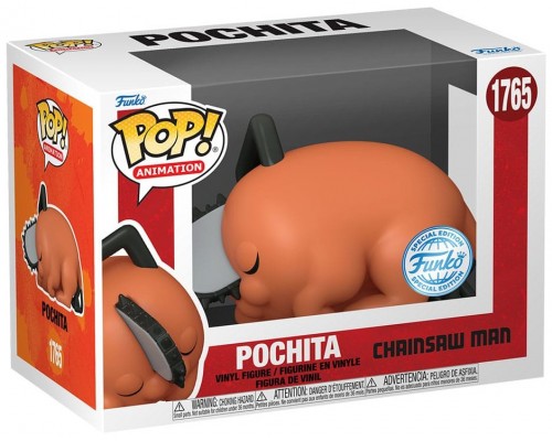 Funko pop movies chainsaw man pochita