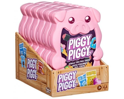 Juego cartas hasbro piggy piggy