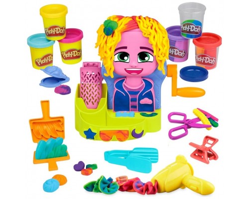 Juego hasbro play - doh peluquería con estilo
