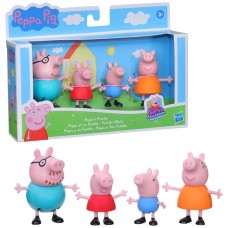 Set 4 figuras peppa pig y