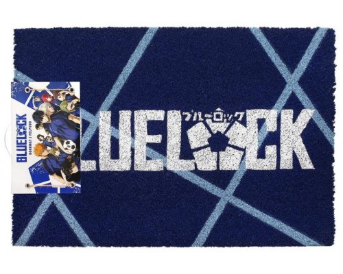 Felpudo 60x40 cm logo blue lock