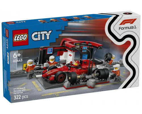 Lego city formula 1 parada en