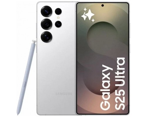 Samsung Galaxy S25 Ultra 17,5 cm (6.9") SIM doble Android 15 5G USB Tipo C 12 GB 256 GB 5000 mAh Plata, Blanco
