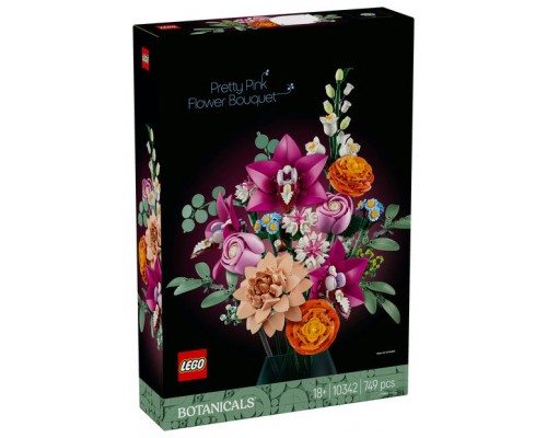 Lego ramo flores fantasía en rosa