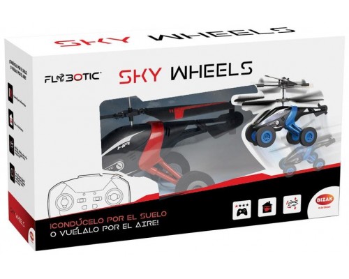 Helicoptero radio control flybotic sky wheels