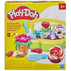 Juego hasbro play - doh blooming flowers
