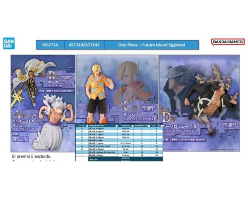 Ichiban kuji one piece future island