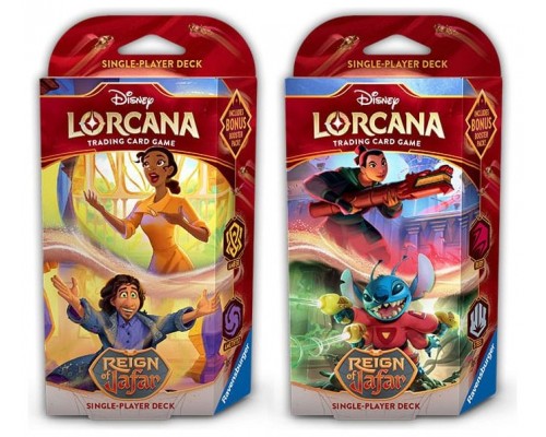 Lorcana tcg -  mazos inicio disney