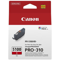 Cartucho tinta canon pfi - 5100 rojo