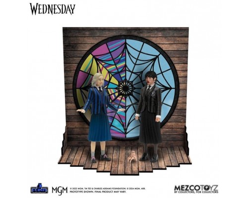 Pack 2 figuras mezco toyz wednesday
