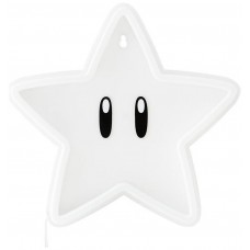 Luz neon pared paladone super mario