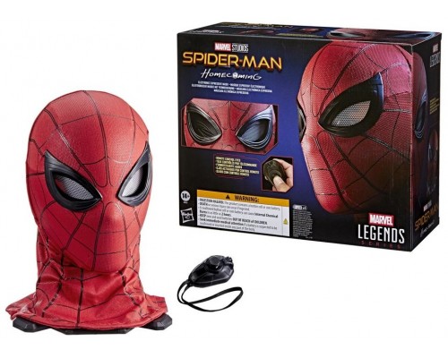 Réplica máscara spider - man home coming hasbro