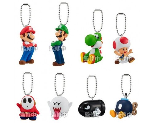 Super mario brosmascot charm col