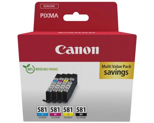 Multipack tinta canon cli - 581 bk c