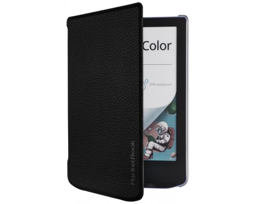 Pocketbook funda transparente shell cover black