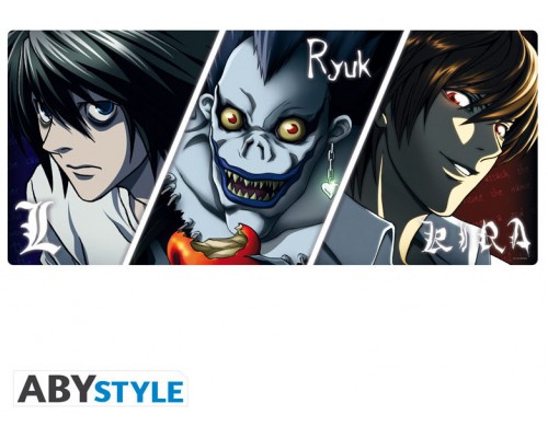 Alfombrilla abystyle xxl death note tr&iacute;ada