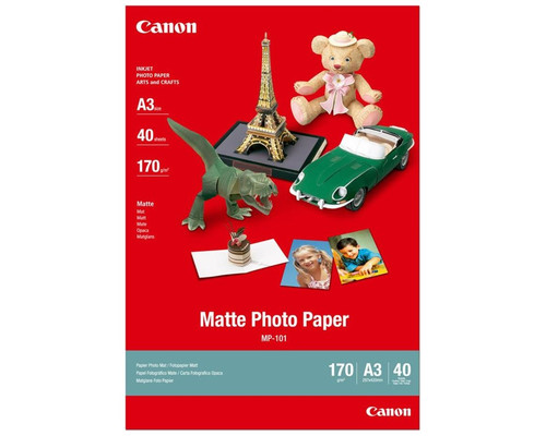 Papel canon mp - 101 foto mate a3 Papel canon mp - 101 foto mate a3