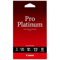 Papel fotografico canon pro platinum pt - 101