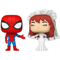 Funko pop marvel superhero couples spider - man Funko pop marvel superhero couples spider - man