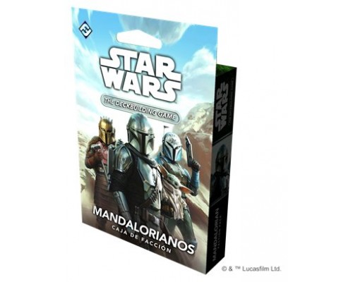 Caja star wars: deckbuilding game mandalorianos