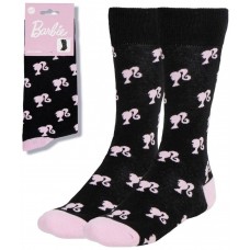 Calcetines negro barbie tu 36 43