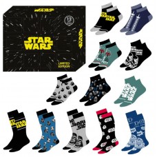 Caja regalo 12 pares calcetines star