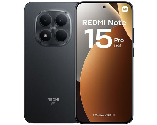 Xiaomi Redmi Note 15 Pro 5G 8Gb 256Gb 6.83" Black Xiaomi Redmi Note 15 Pro 5G 8Gb 256Gb 6.83" Black
