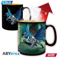 Taza termocolora dc comics batman y