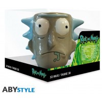 Taza 3d rick y morty rick
