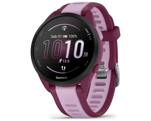 Smartwatch garmin forerunner 165 music violeta