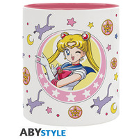 Taza sailor moon luna y patch Taza sailor moon luna y patch