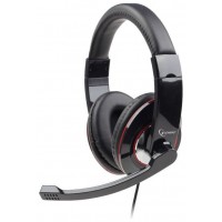 Gembird MHS-U-001 auricular y casco Auriculares AlÃ¡mbrico Diadema Llamadas/MÃºsica Negro