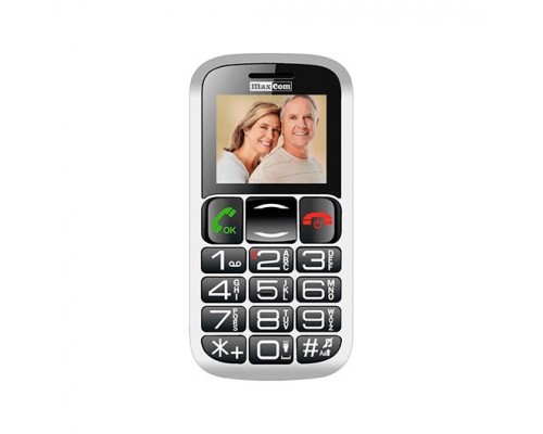 Telefono movil maxcom mm462 black silver