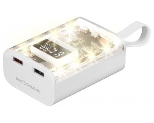 POWERBANK MARS GAMING 10000mAh 1xUSB-C PD 2xUSB-A